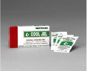 Cool Jel - 1/8oz Packets in Unitized Box , Case of 100 < Water-Jel #CJ6-600 