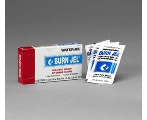 Burn Jel - 1/8oz Packets in Unitized Box , Case of 100 < Water-Jel #100U-6 