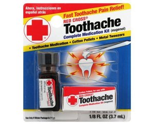 Toothache Kit Complete Medication Kit < Red Cross 