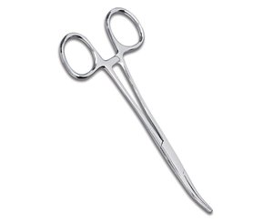 5.5" Kelly Curved Blade Forcep