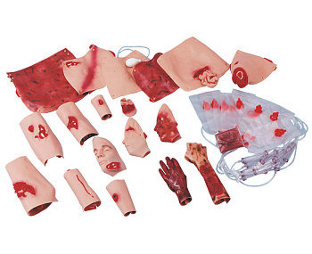 African/American Trauma Moulage Kit