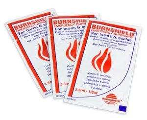Burn Gel Blotts Satchets, 3.5mL / 1/8oz, Case/1,000 < Burnshield #550004 