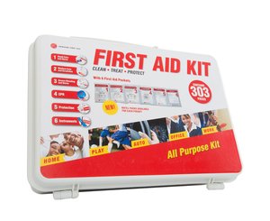First Aid Kit, Delux 25 Person NON ANSI, Hard Case
