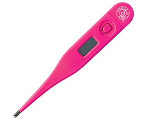 Digital Thermometer, Neon Pink