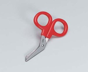 Red Handled Kit Scissor 3.5" < Ever Ready #1800012 