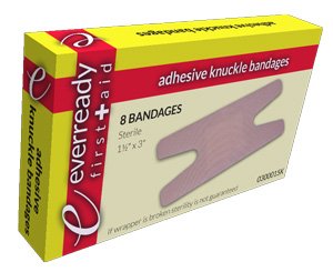 Knuckle Bandages, Flexible Fabric < Everready First Aid #0300015K 