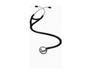 Deluxe Cardiology Stethoscope - Black