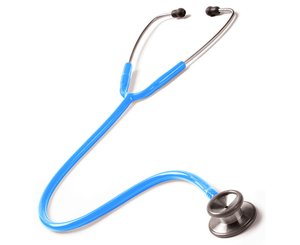 Clinical I Stethoscope in Box, Adult, Neon Blue