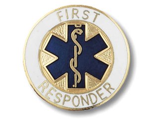 First Responder Emblem Pin