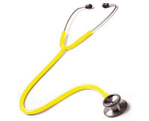 Clinical I Stethoscope in Box, Adult, Neon Yellow