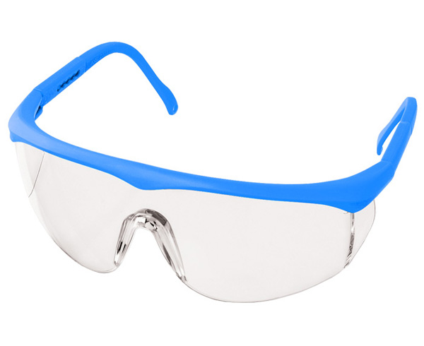 Colored Full-Frame Adjustable Eyewear, Neon Blue