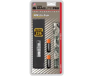 Mini Maglite Pro LED Flashlight W/ Holster, 2 Cell AA < Maglite 