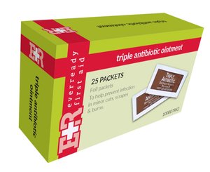 Triple Antibiotic Ointment Packets, 0.9g, 25's < EverReady #1000078K2 