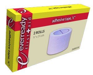 Adhesive Tape, 1/2" x 2 1/2", In Kit Box, 2 Rolls