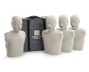 Professional CPR/AED Training Manikin 4-Pack, Child, Light Skin