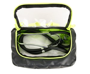 G3 First Aid Universal Kit, Small, Black w/ Fluorescent Handle < StatPacks #G36004BK 
