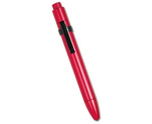 Bright LED Penlight, Red in Slide Pack < Prestige Medical #S204-RED 