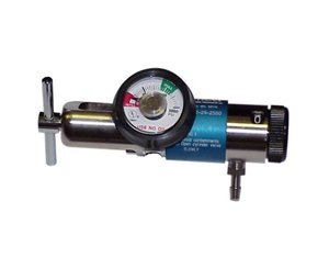 Spectrum Oxygen Regulator 0-25 LPM w/ Barbed Outlet < Allied Healthcare Products #32-29-2500 