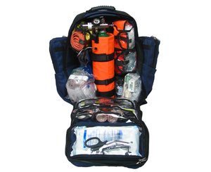 Ultimate Pro O2 Backpack - NAVY - "D" size - FULLY LOADED!
