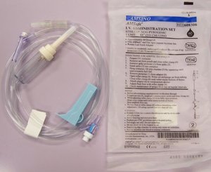 IV Administration Set 60 Drop/mL - 83" , Case of 50 < Amsino #608306 