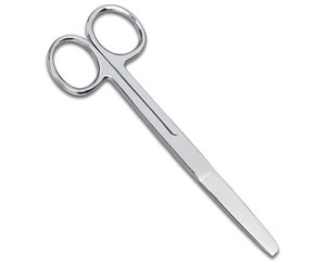 5.5" Dressing Scissor, Sharp/Blunt Edged Blades < Prestige Medical #57 
