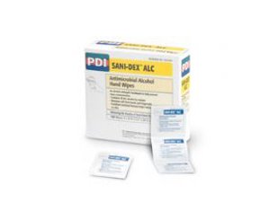 Sani-Dex ALC Antimicrobial Alcohol Gel Hand Wipes , Box/100