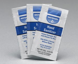 Hand Sanitizer, 0.9g Packets, Kit Unit Box, 6's