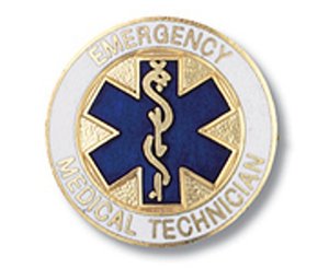 Emergency Medical Technician (Star of Life) Emblem Pin < Prestige Medical #2087 