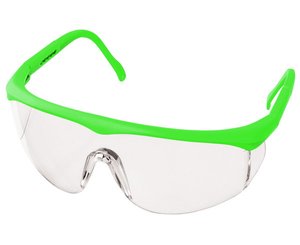 Colored Full-Frame Adjustable Eyewear, Neon Green