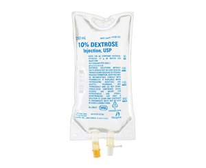 Dextrose 10% IV Solution, 250mL