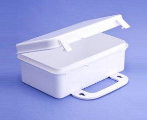 First Aid Kit Case, Plastic, #10