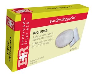 Eye Dressing Kit Unit Box, 4's < Everready First Aid #2700151K 