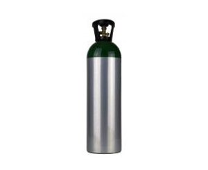 M60 Aluminum O2 Cylinder w/ Carrying Handle < Responsive Respiratory #1100660 