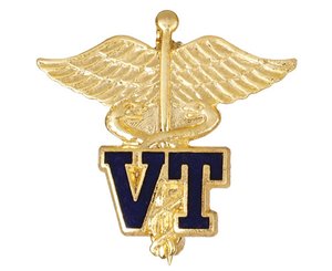Veterinary Technician (Caduceus) Emblem Pin < Prestige Medical #1050 