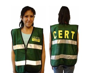 C.E.R.T. Mesh Vest with Reflective Stripe