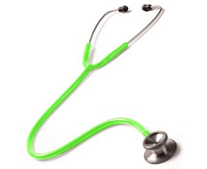 Clinical I Stethoscope in Box, Adult, Neon Green < Prestige Medical #126-N-GRN 