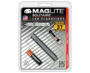 Solitaire LED Flashlight, 1 Cell AAA < Maglite 