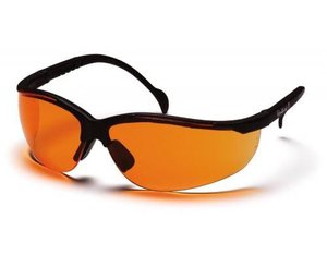 Venture II Safety Glasses - Orange Lens
