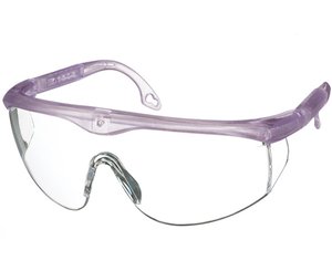 Colored Full-Frame Adjustable Eyewear, Frosted Lilac