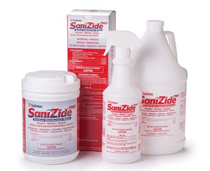 SaniZide Pro 2-Minute Surface Disinfectant, Case < Safetec 