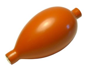 Latex-Free Inflation Bulb, Orange