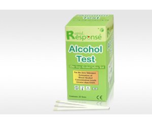 Rapid Response 02 Alcohol Test, 25 PER BOX < BTNX #47 