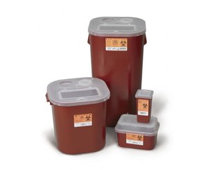 Small Stackable Sharps Container - 1 Quart < Medical Action Industries #8702 