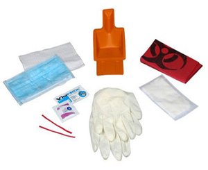 Body Fluid/Biohazard Spill Clean Up Kit, Hard Case < Ever Ready #925005 