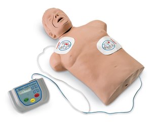 Life Form AED Trainer w/ Brad CPR Manikin < simulaids #2831 