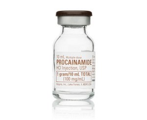Procainamide HCL Injection, USP, 100mg/10mL < Hospira #1902-01 