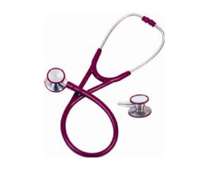 Deluxe Cardio-Clinical Stethoscope - Black