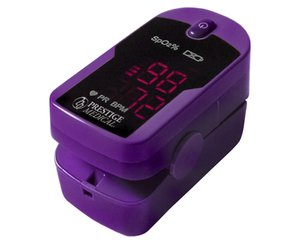Fingertip Pulse Oximeter, Purple < Prestige Medical #455-PUR 