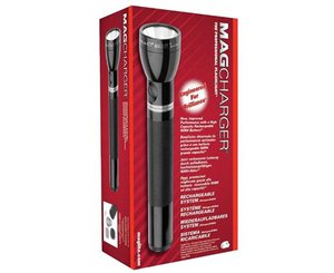 Heavy-Duty Rechargeable Flashlight System, #6 w/ 12Volt St, 120V Ac Conv < Maglite #RE6019 