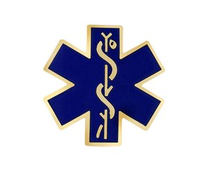 Star of Life Emblem Pin